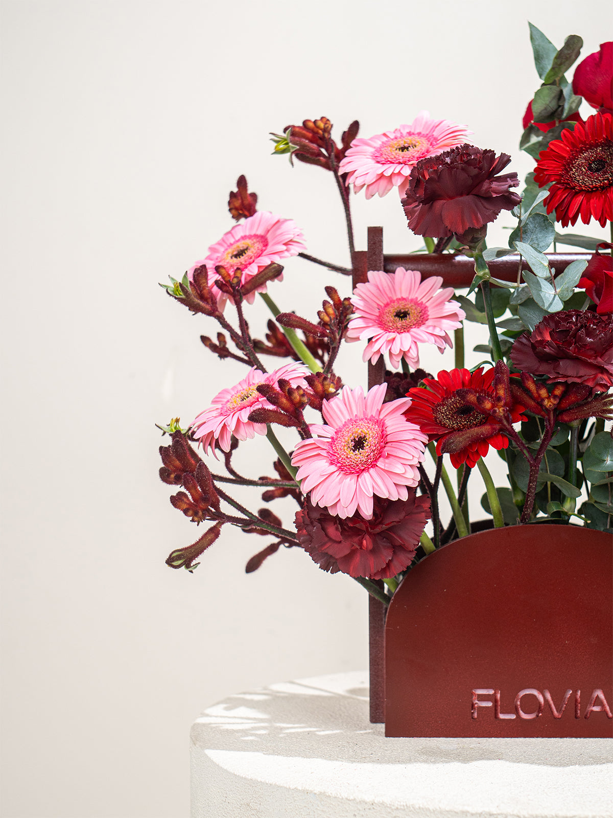 Scarlet Charm Mini Basket