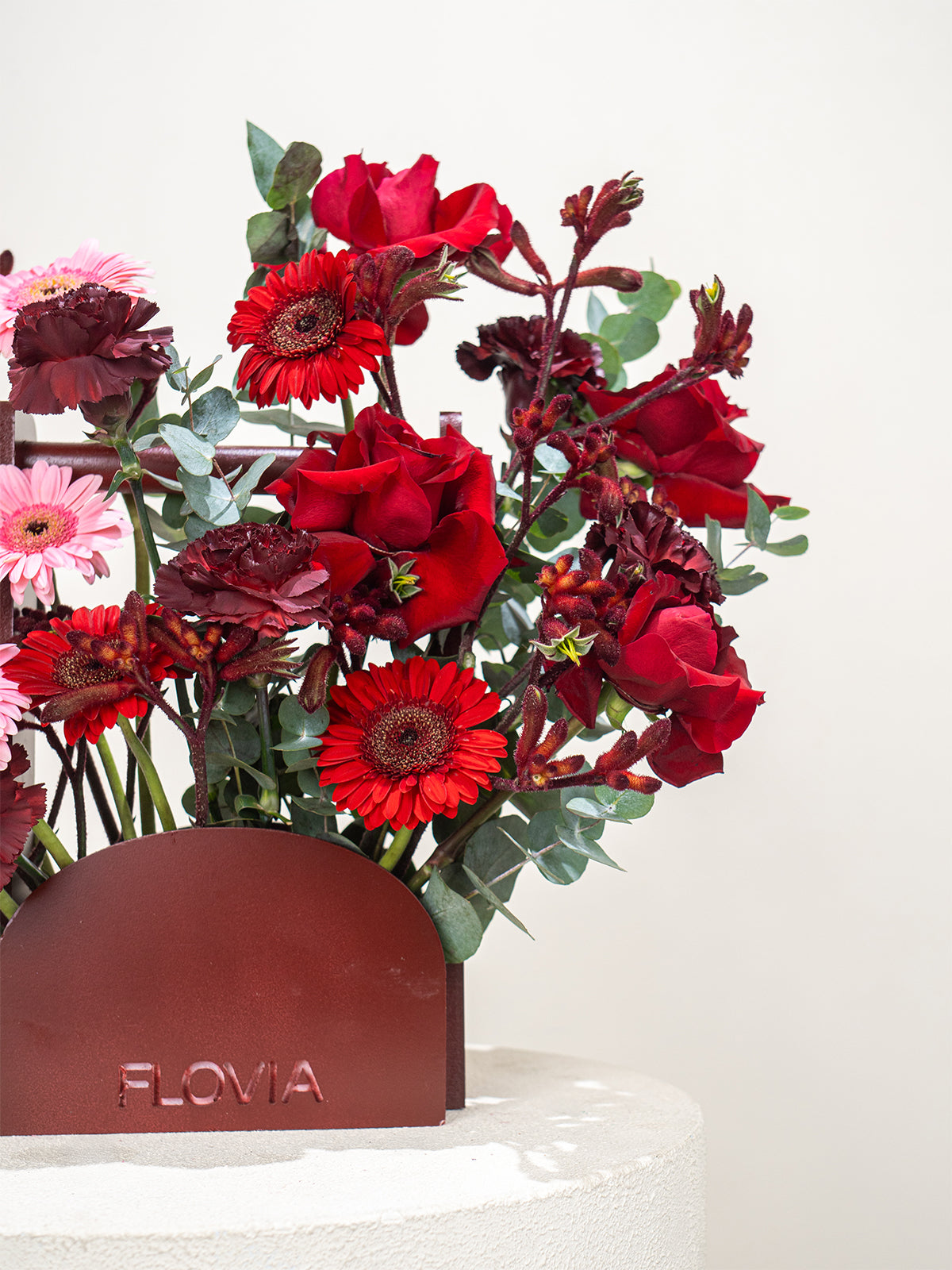 Scarlet Charm Mini Basket