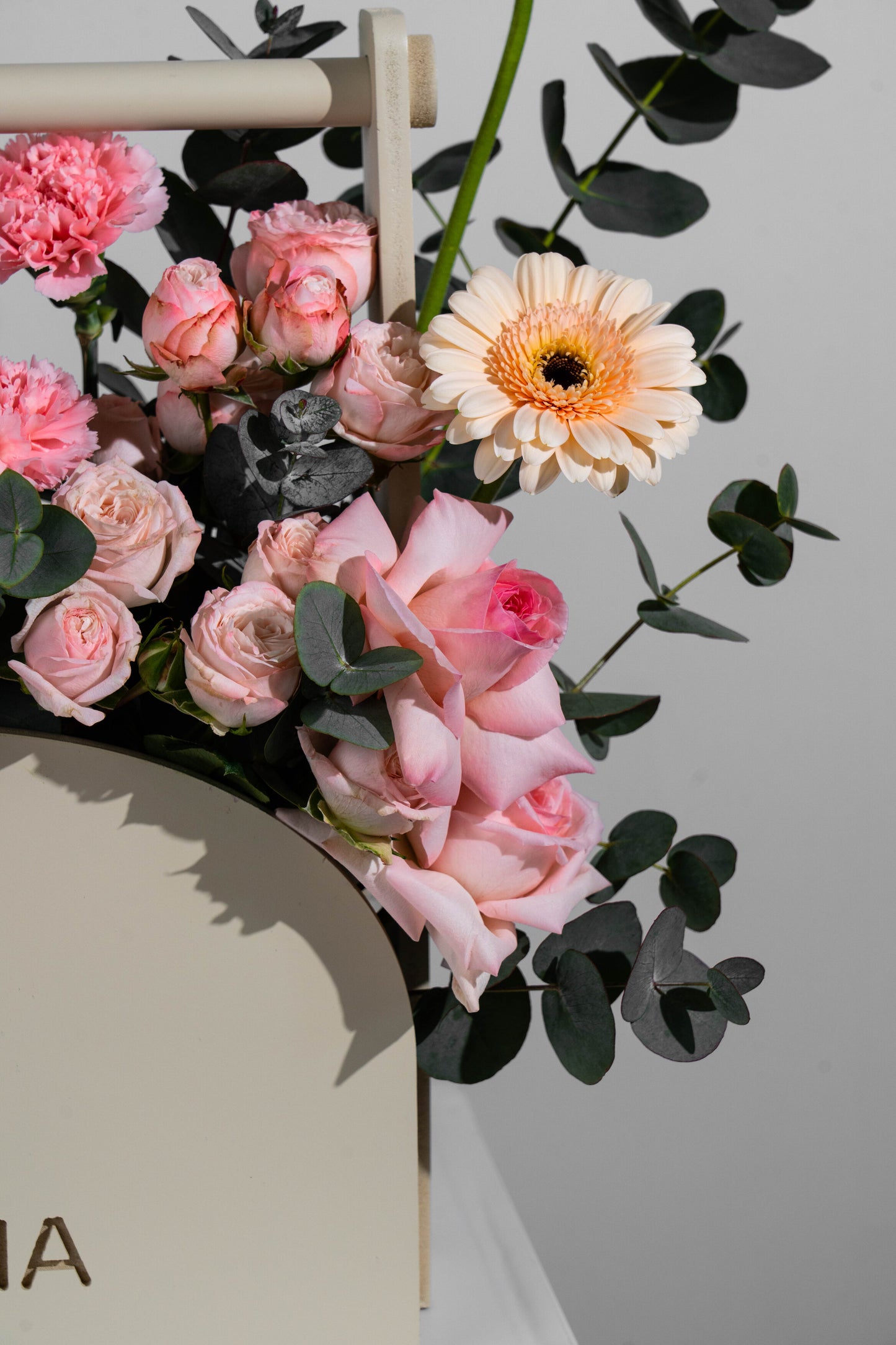 Flowers in Basket | Flower Shop Dubai.