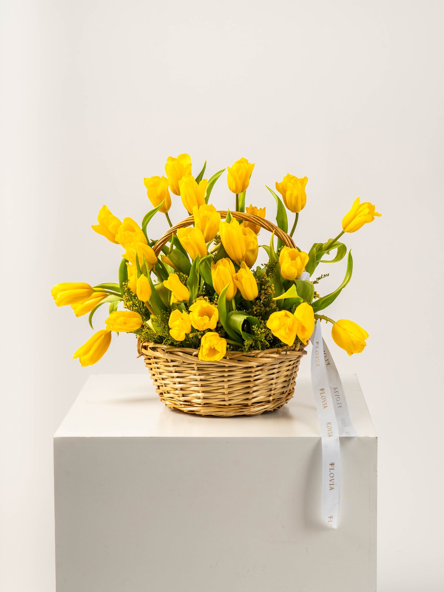 Sunny Tulip Basket
