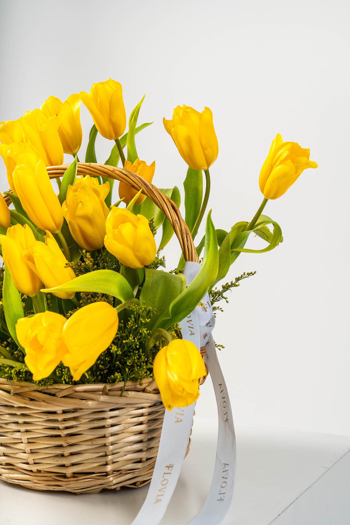 Tulip Basket | Flower Shop Dubai.