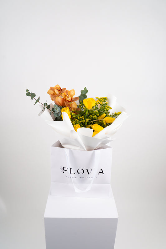 Yellow Mixed Bloom | Flower Shop Dubai.