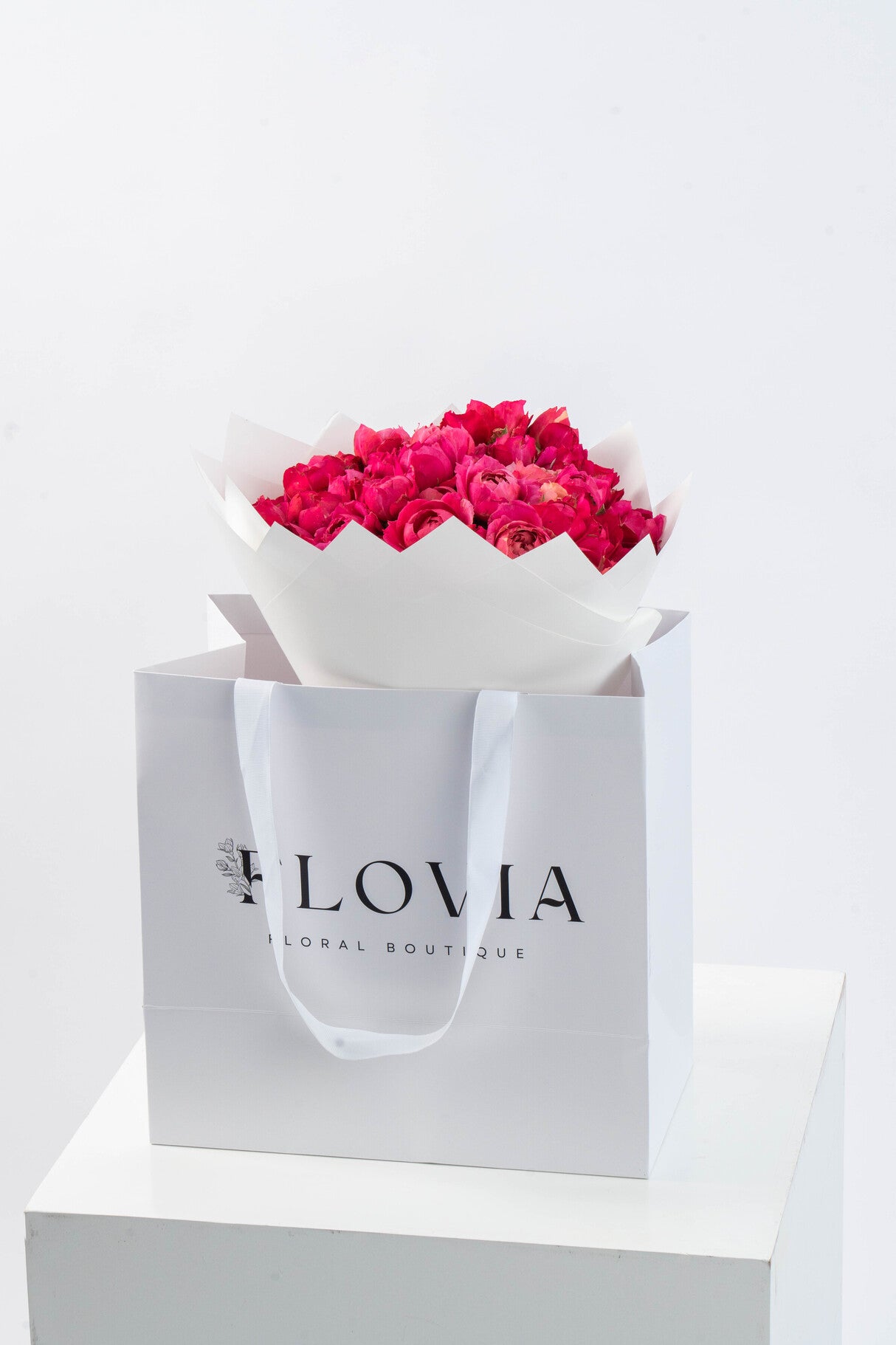 Peony Roses Bouquet | Flower Shop Dubai.