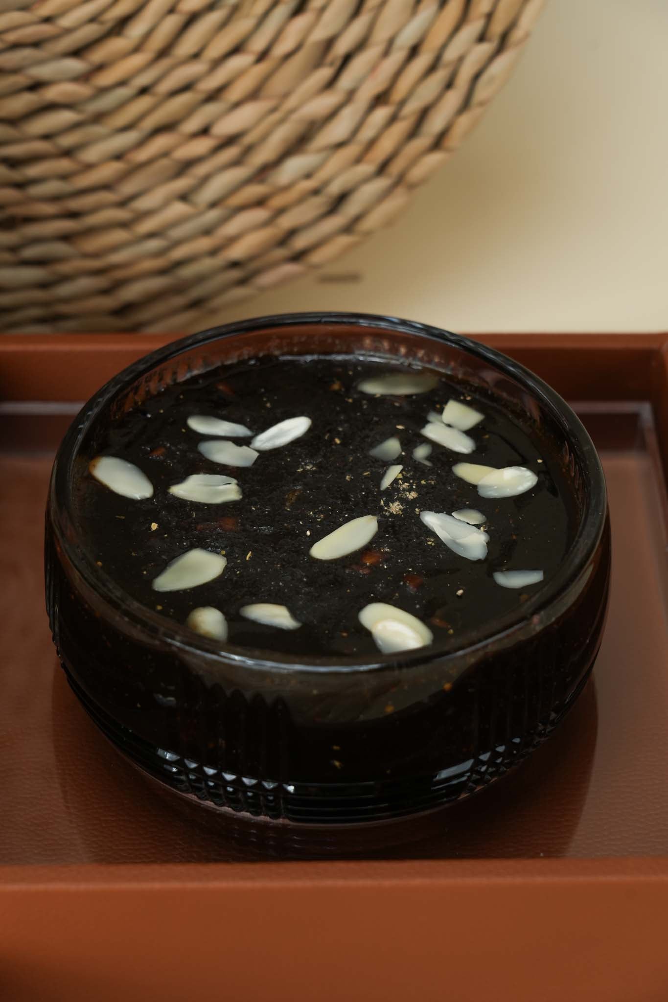 Luxury Eid Halwa & Pink Orchid Floral Gift Box