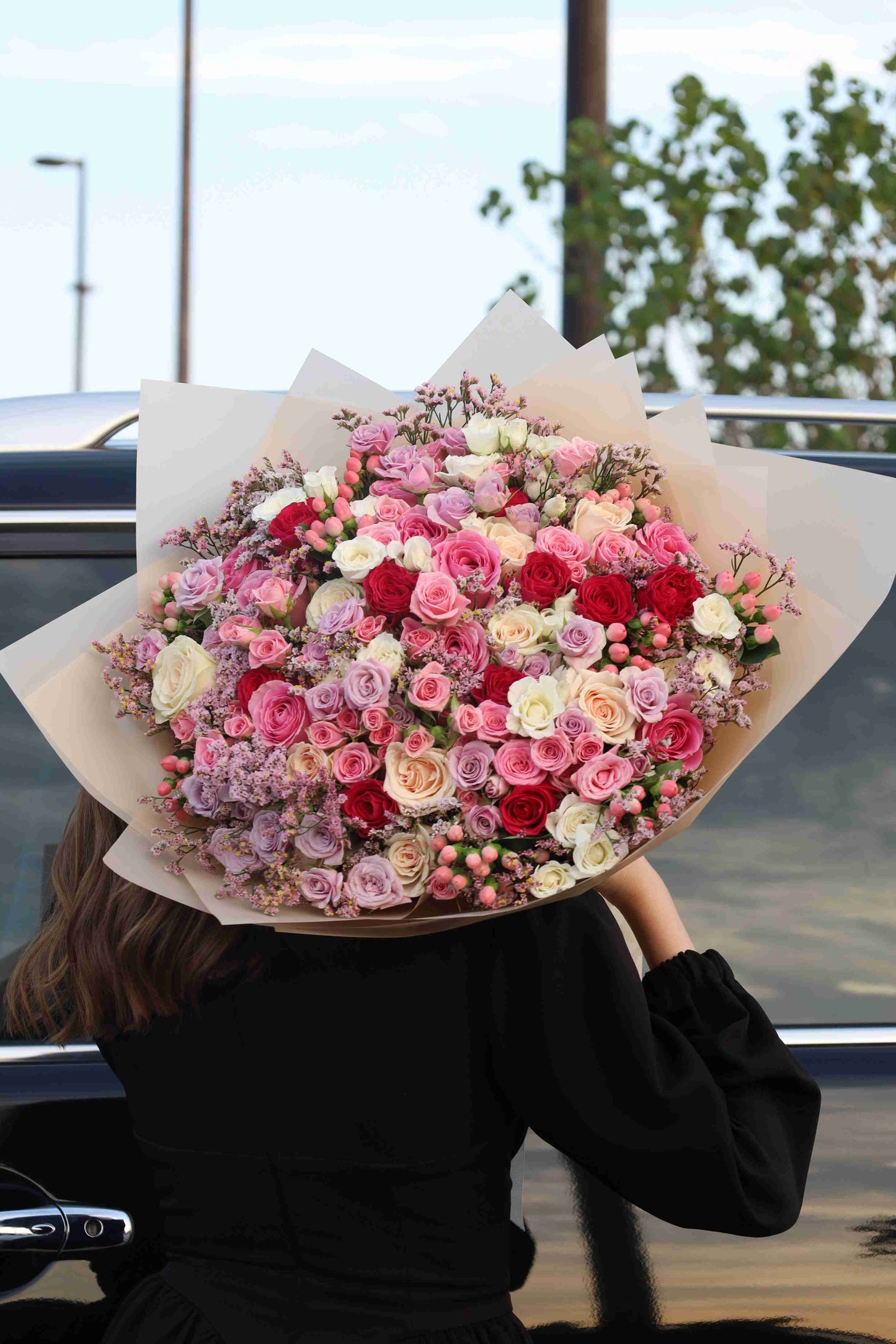 Buy spray roses for your peace of mind.