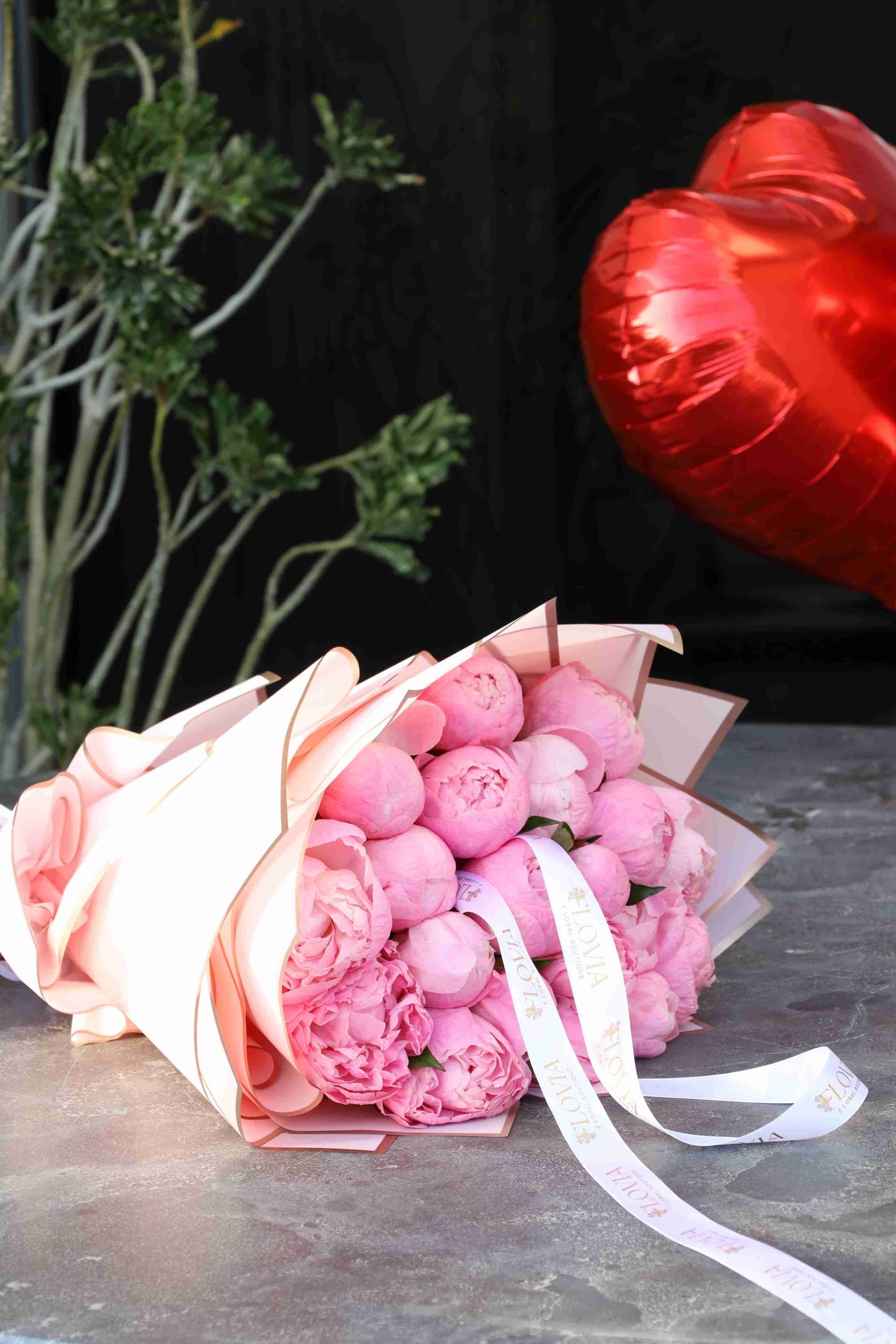 Every girls approved love; pink peony blossom