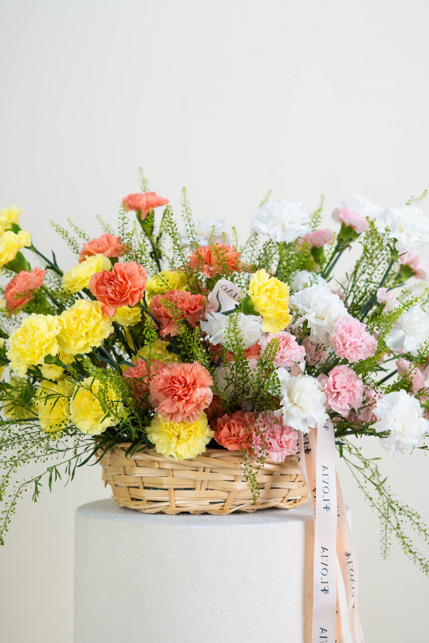 Sunlit garden basket