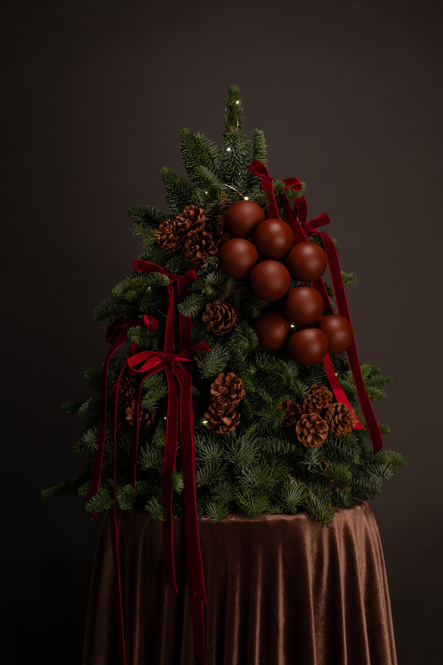 Red Velvet Christmas Mini Tree (70 cm)