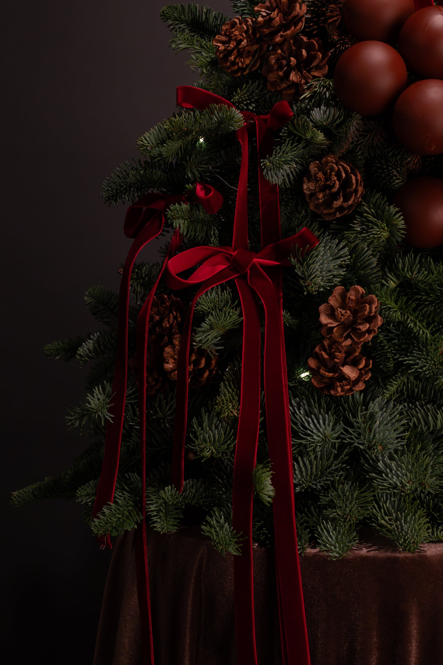 Red Velvet Christmas Mini Tree (70 cm)