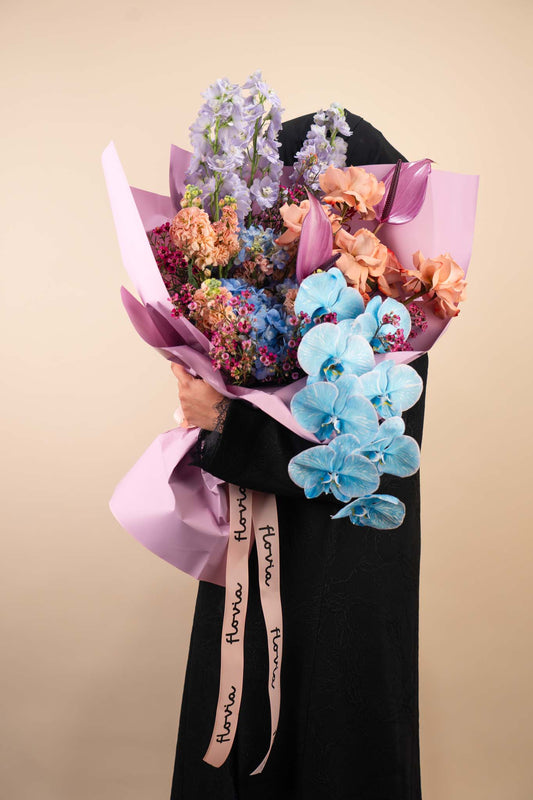 Azure Bloom Bouquet