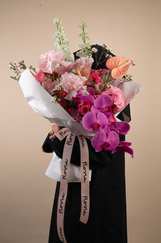 Blush Orchid Elegance Bouquet