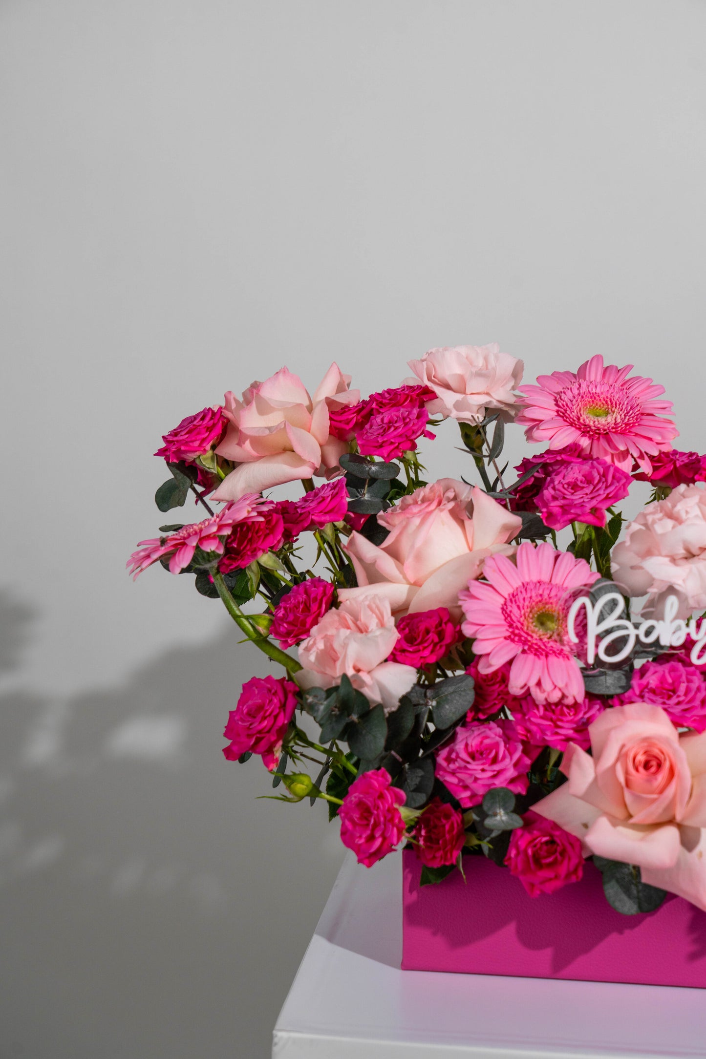 Baby Girl Arrangement | Flower Shop Dubai.