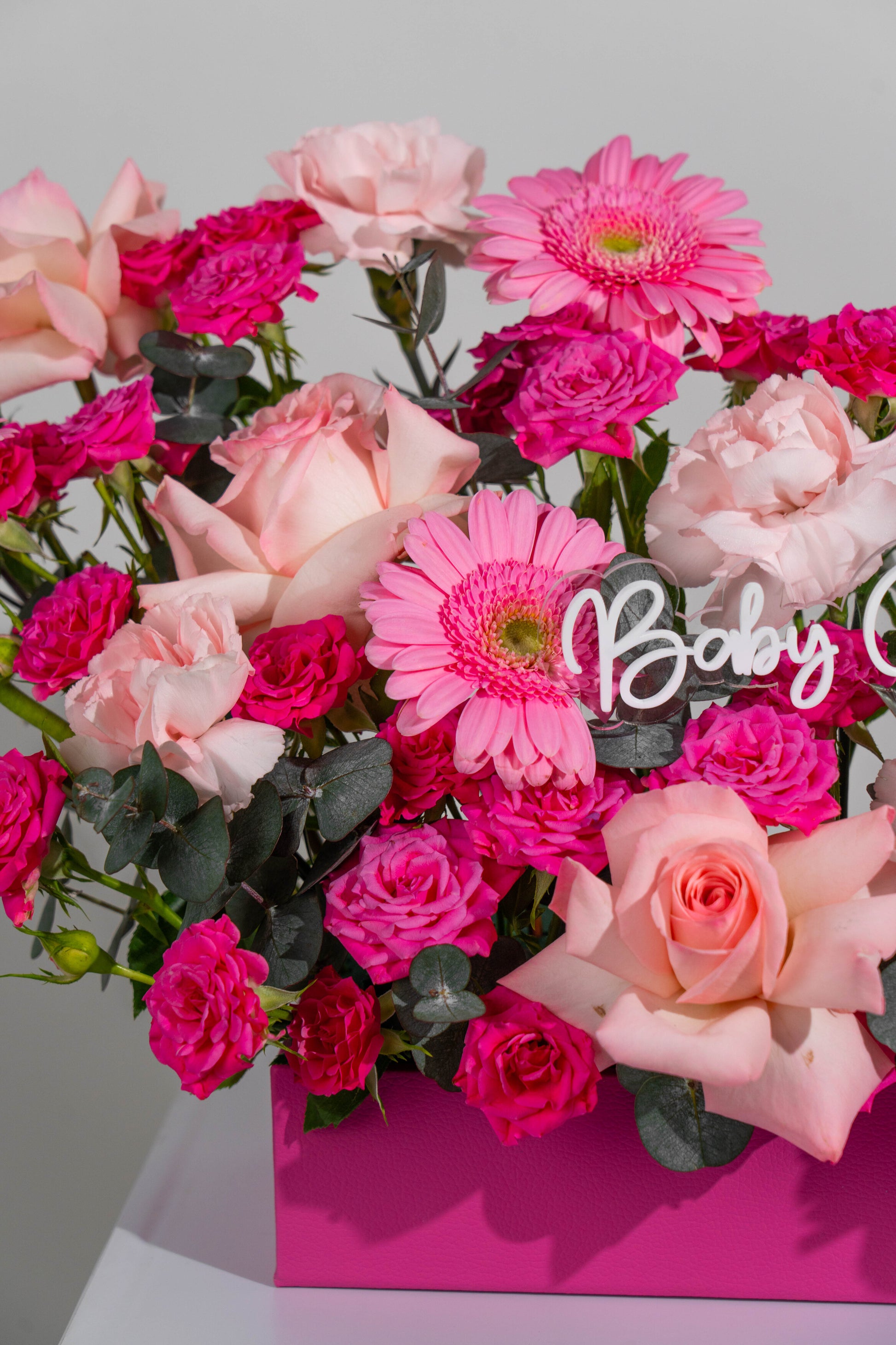 Baby Girl Arrangement | Flower Shop Dubai.