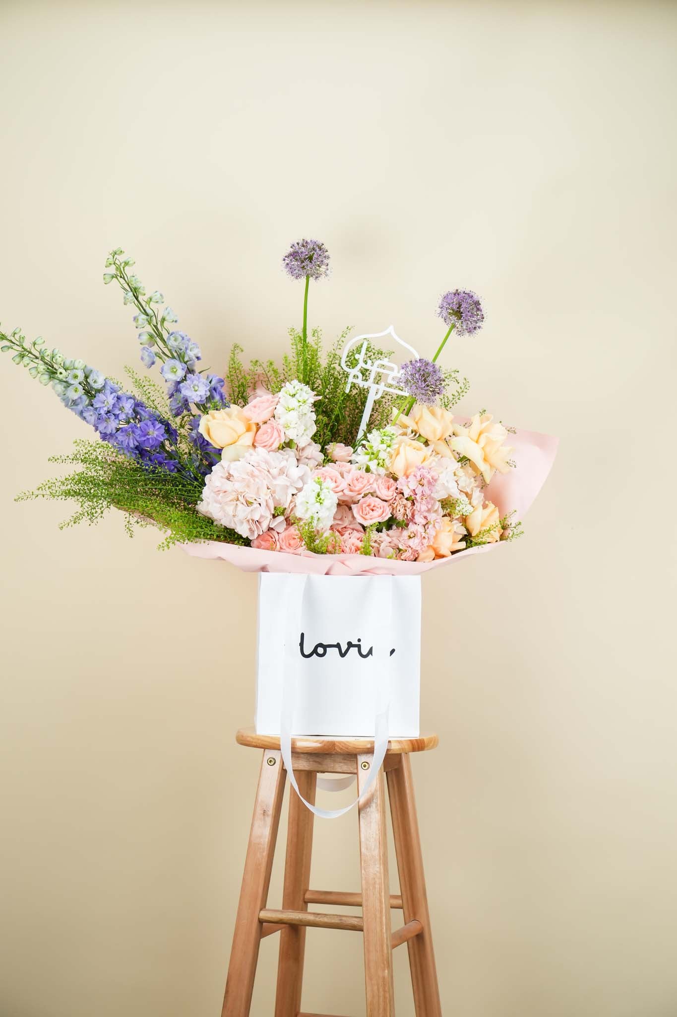 Ramadan Pastel Bloom Luxury Flower Box