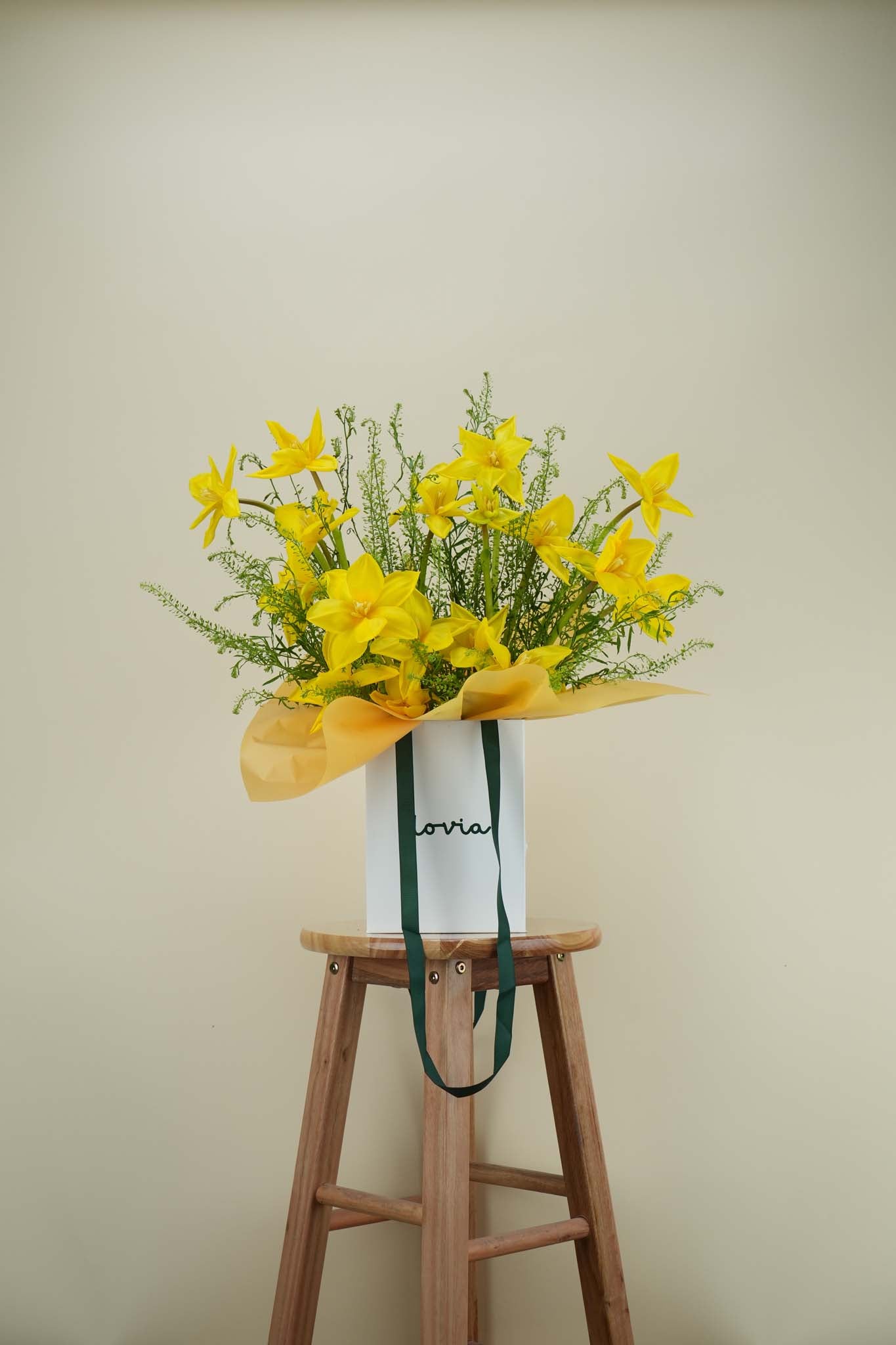 Sunny Yellow Bloom Bag