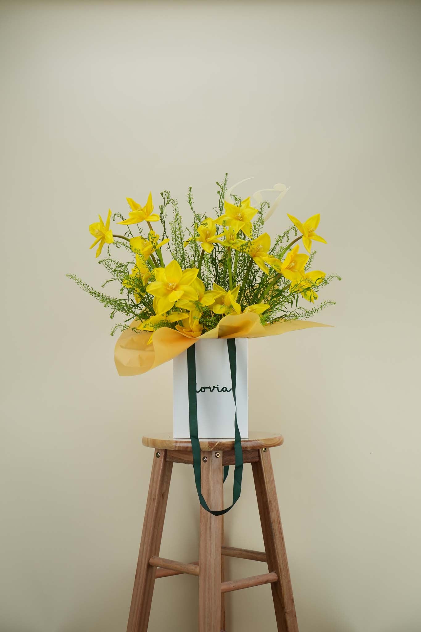 Sunny Yellow Bloom Bag