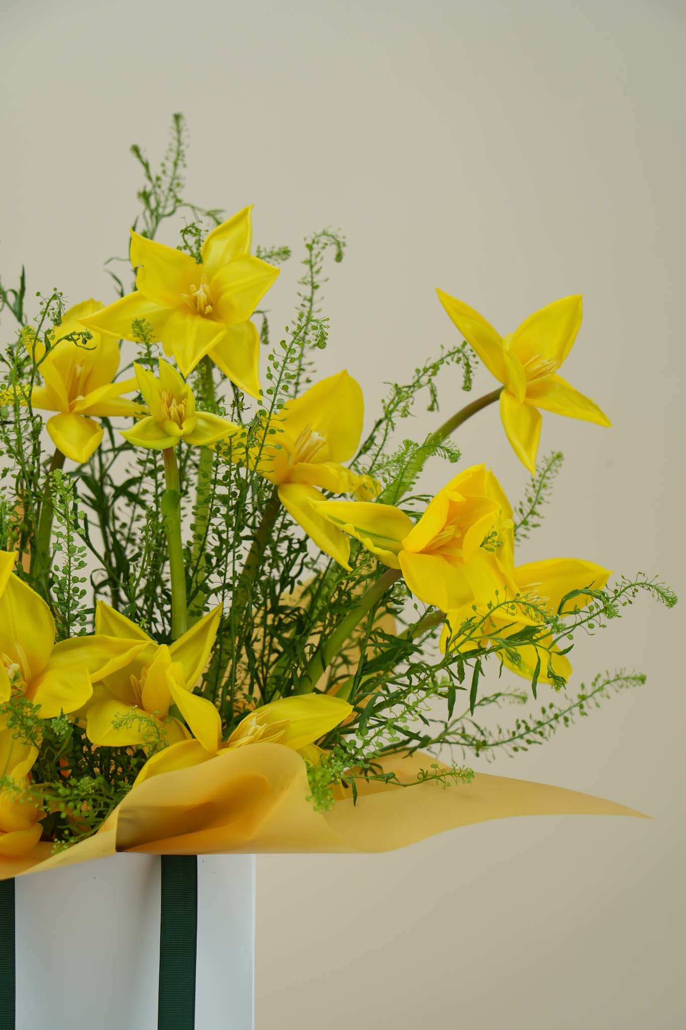 Sunny Yellow Bloom Bag