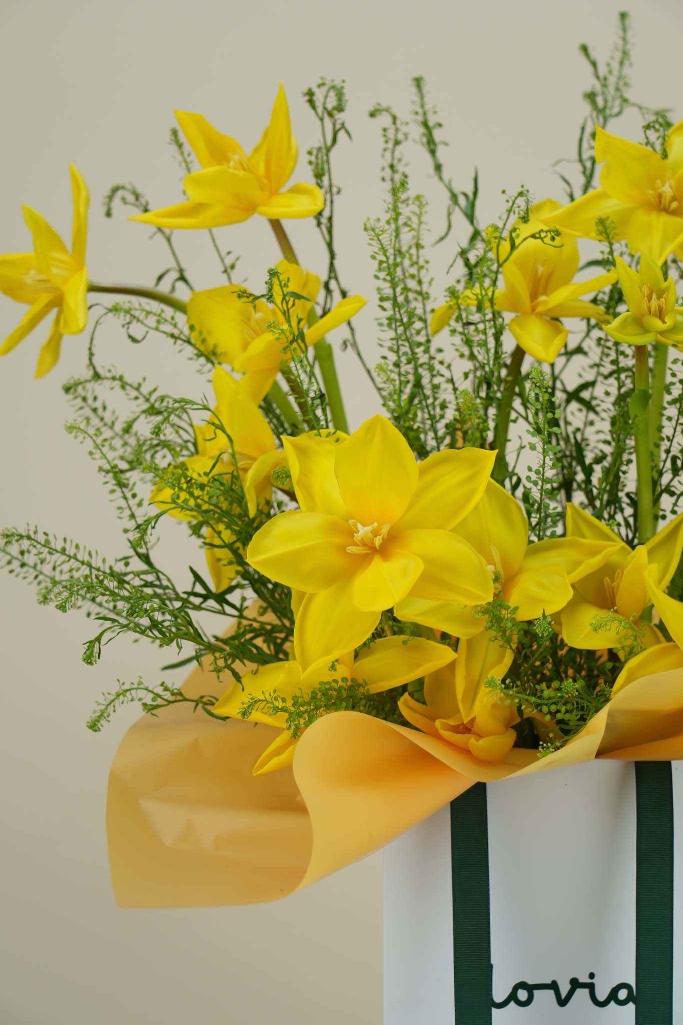 Sunny Yellow Bloom Bag