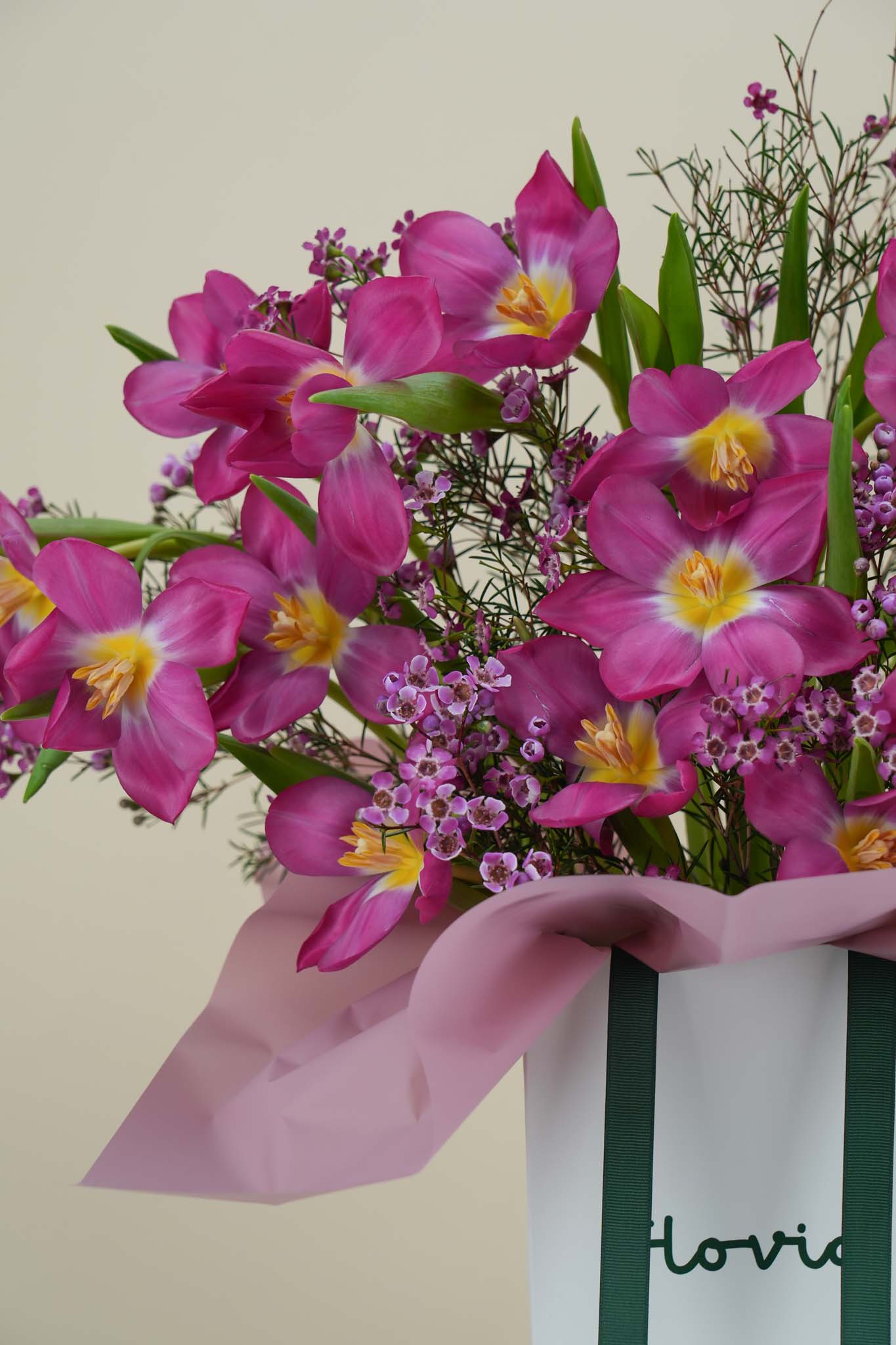 Pink Floral Gift Arrangement