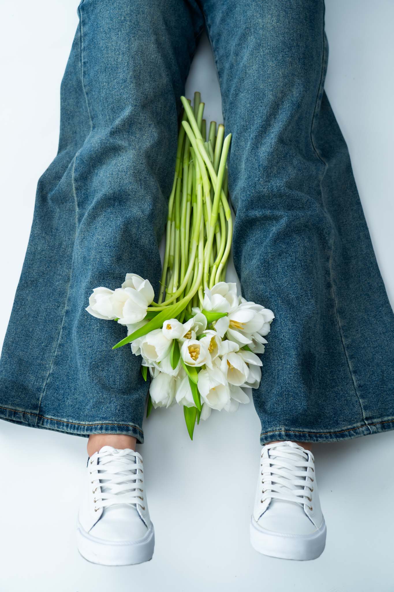Pure Elegance White Tulip Bouquet