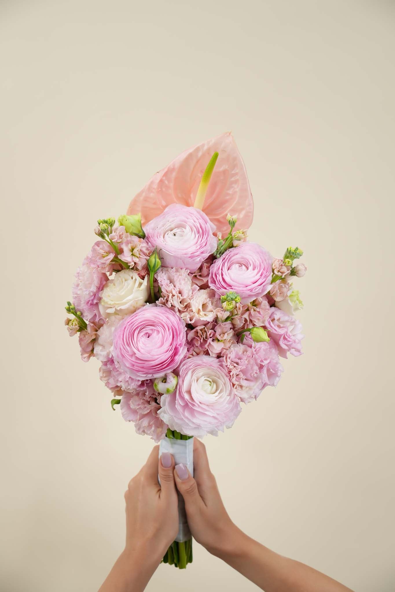 Pink Luxe Wedding Bouquet