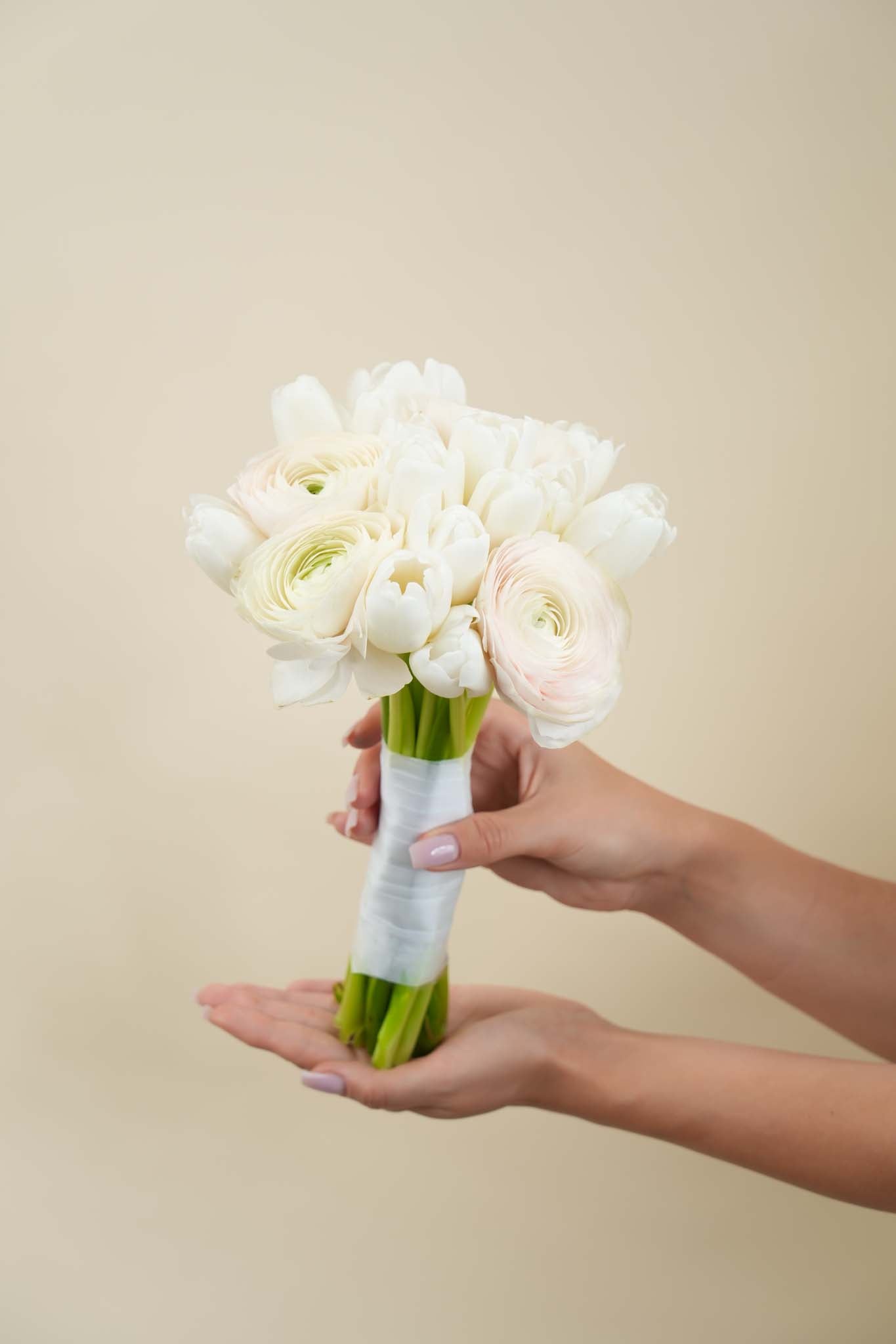 Ivory Elegance Hand Wedding Bouquet