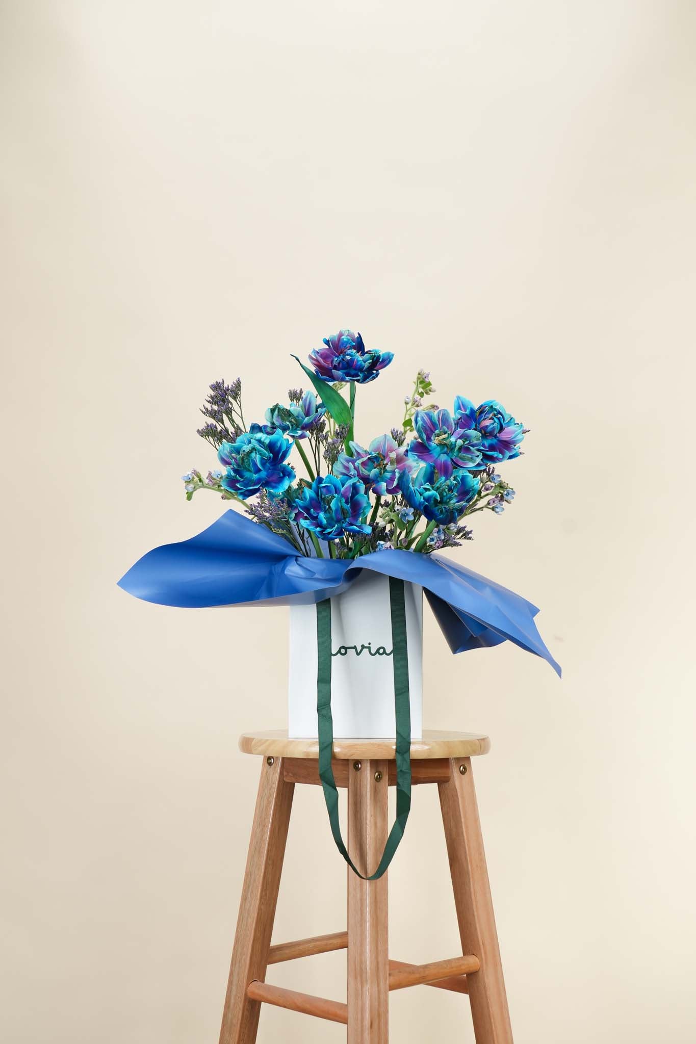 Midnight Azure Bloom