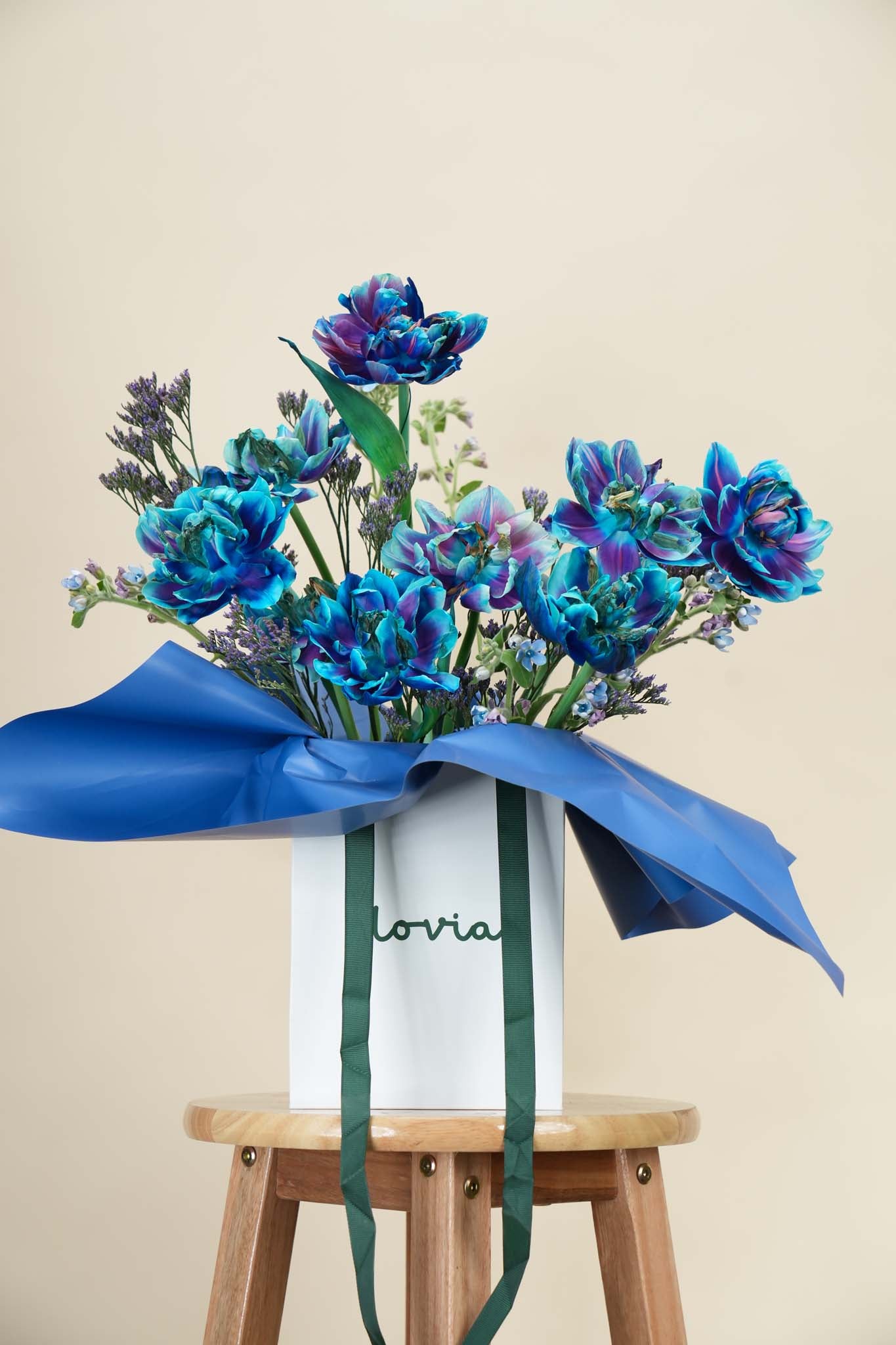 Midnight Azure Bloom