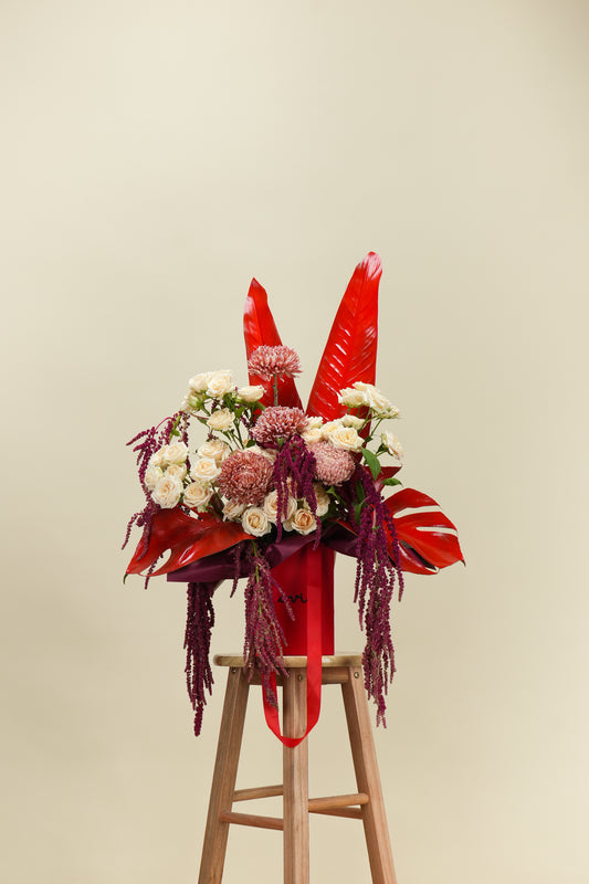Ruby Bloom Elegance
