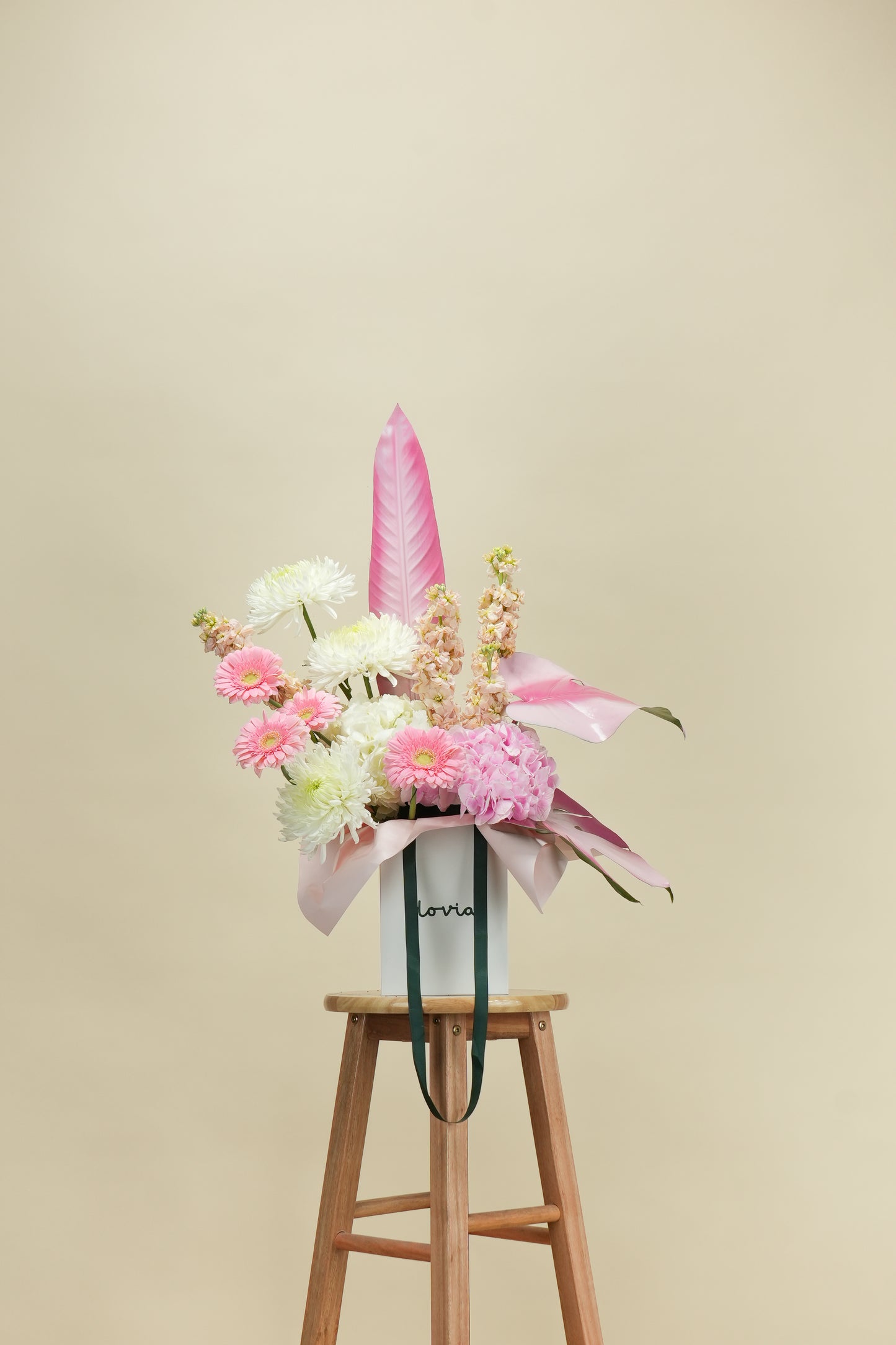 Cotton Blush Bloom Bag