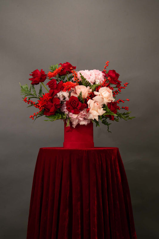 Eternal Love Valentine Flower Box