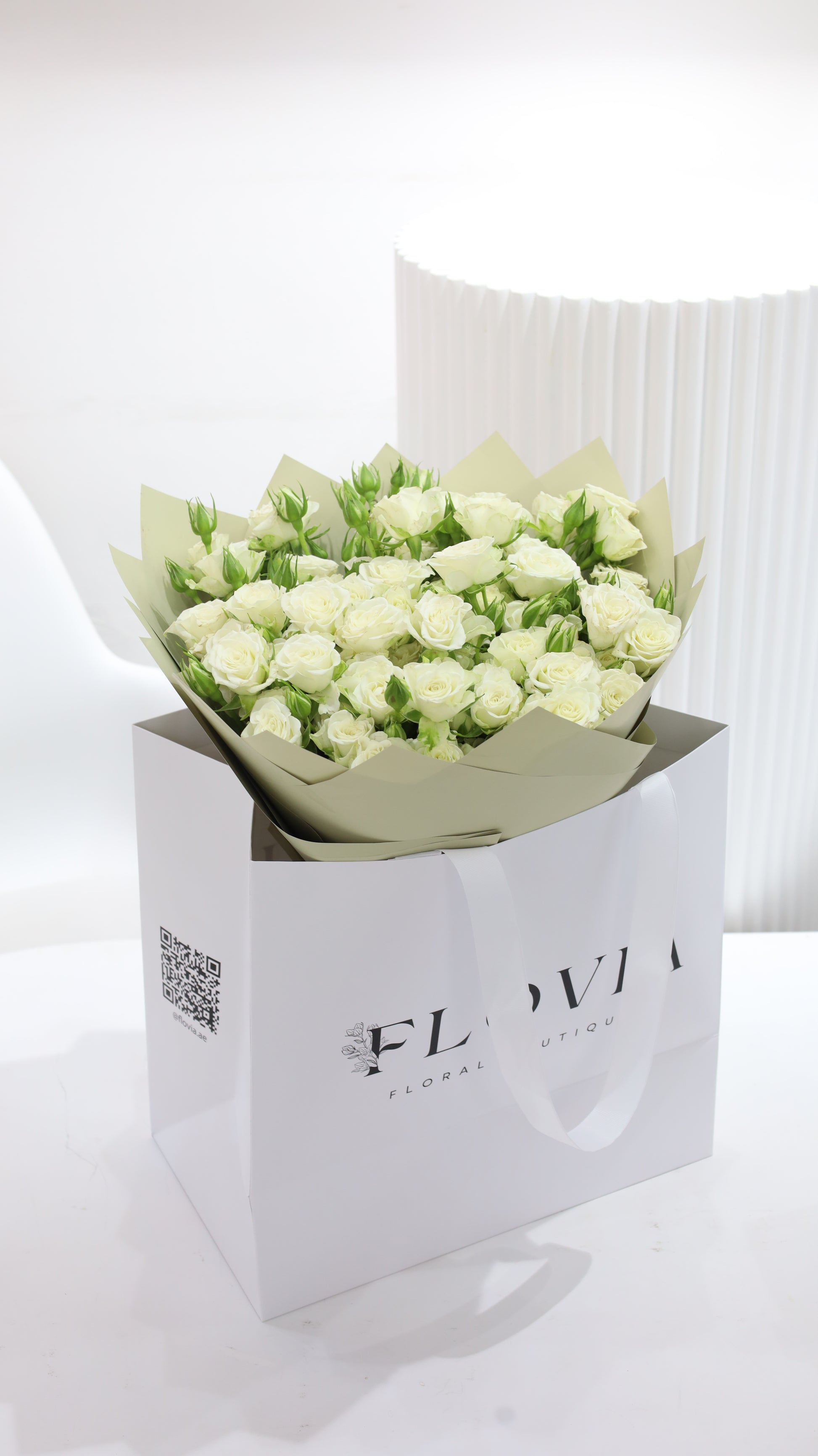 Buy white rose flower online 