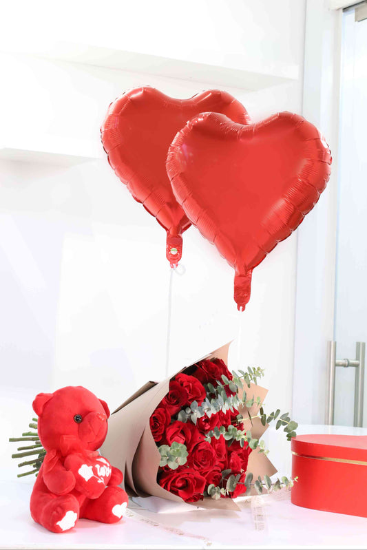 Valentine flower package for your special one!