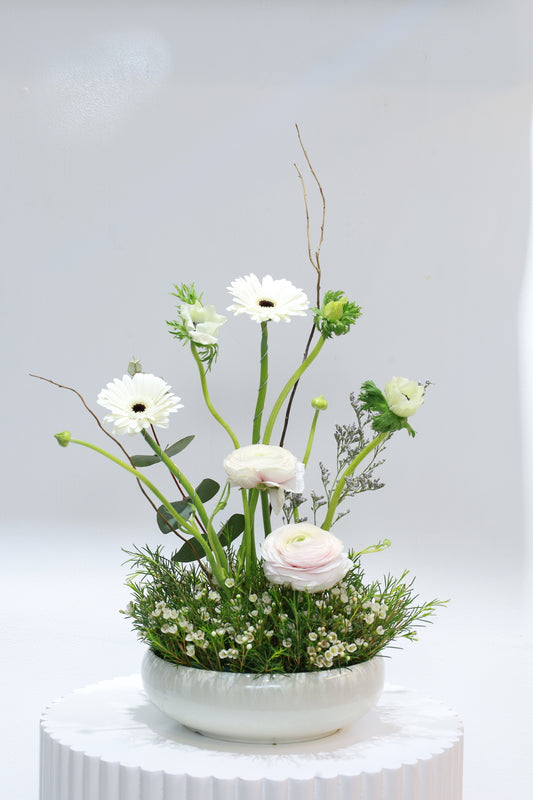 Eid Pure White | Flower Shop Dubai.