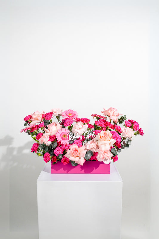 Baby Girl Arrangement | Flower Shop Dubai.