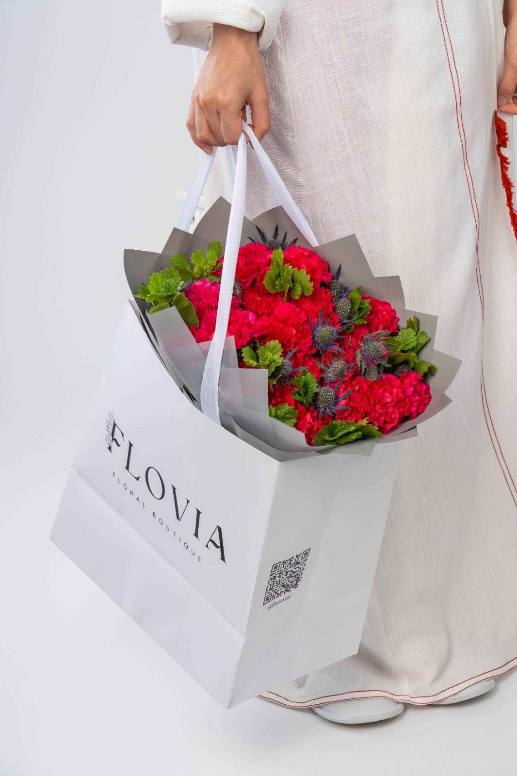 Fuschia Mix Bouquet | Flower Shop Dubai.